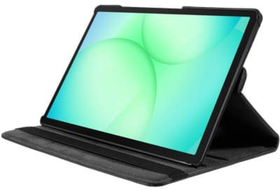 Just in Case tablet Hoes geschikt voor Samsung Galaxy Tab A11 - 360° Draaibare Tablet Hoes - Zwart