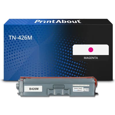 PrintAbout huismerk Toner TN-426M Magenta Extra hoge capaciteit Geschikt voor Brother