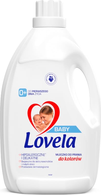 Lovela Baby - Wasmiddel - 2,9L - Huidvriendelijk - Voor Gekleurd Wasgoed