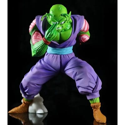Anime Dragon Ball Gebroken Arm Piccolo 20cm PVC Handbeweegbare Piccolo Grote Duivel Pop Collectie Desktop Model Speelgoed Ornament green