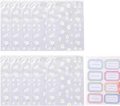 Baby Ziekenhuis Zakjes - Geboorte Benodigdheden - Opslag Babykleding - Luchtdichte Schuifsluiting - 38 x 25 cm - Transparant