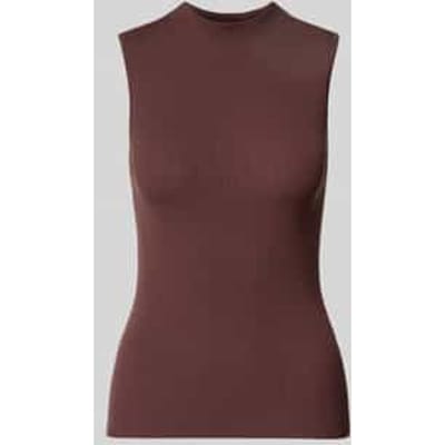 Slim fit top met mock-neck model 'FESKIES'