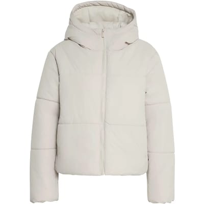 Adidas Essentials Highloft Insulated Puffer Jassen Dames - Beige - Maat XS (30-32) - Poly Mesh