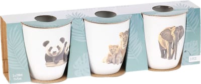 Mokje jungle 220ml set a 3 stuks