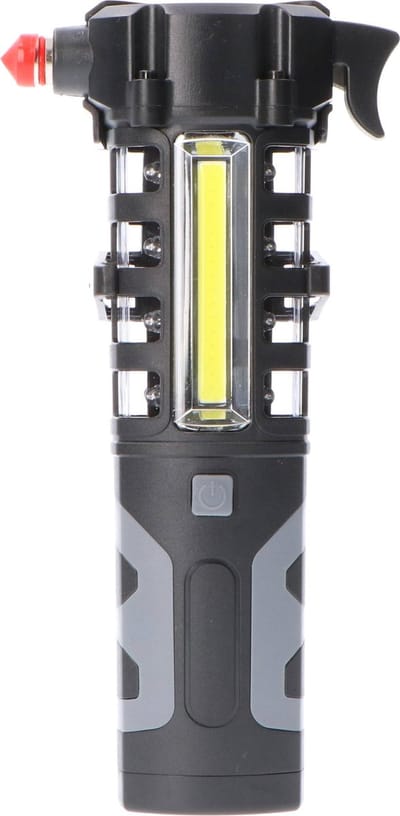 LED's Light Noodhamer 3in1 - Gordelsnijder & Noodverlichting - Auto Must-have