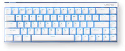 MCHOSE Ace 68 Air - Hall Effect - Magnetische Switch - Aluminium Behuizing - Gaming Keyboard - Mount Tai Switch - 65% Layout - Cherry Profile - RGB Backlight - PBT Shine Through - Snow White