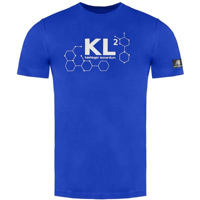 New Balance KL2 Elements Korte Mouw Crew Neck Blauw Heren T-shirt MT03616 TRY