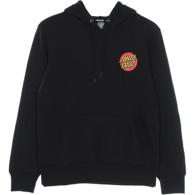 Dames Classic Dot Hood Zwart