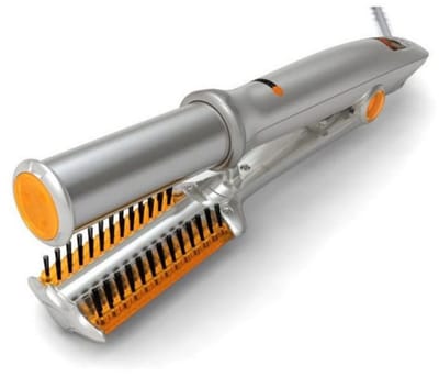 longziming -Lonische stijltangborstel - Keramische anioncoating - Snel steil maken en herstellen van droog haar - Voor alle haartypes
