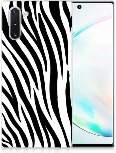 Samsung Galaxy Note 10 TPU Hoesje Zebra
