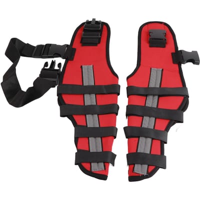 Hondenpootbrace Elastisch Veilig Schokbestendig Huisdier Kniebeschermers met Reflecterende Strepen voor Huisdieren en Honden L M(for 4-6.5kg)
