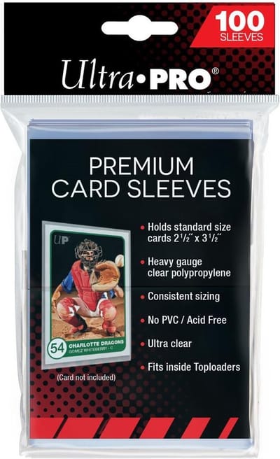 Ultra PRO Premium Card Sleeves Transparant (100 hoesjes)