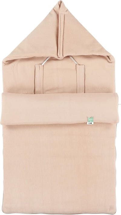 Voetenzak Baby - Kinderwagen Zak - Warm Blijven - Gemaakt Van Biologisch Katoen - Roze