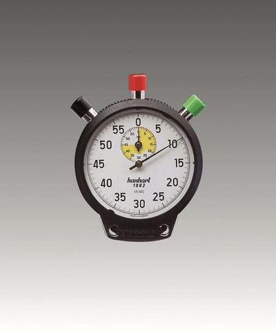 Hanhart stopwatch mechanisch Amigo 141.6434-00  - 1/5 sec -  60 min.
