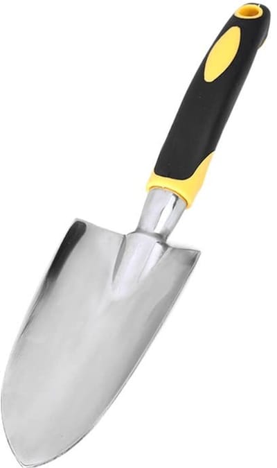 Dailygoody - Tuintroffel - Handgereedschap - Ergonomische handgreep - 30 cm - Roestvrij staal - Sterk en duurzaam - Geschikt voor planten - Lichtgewicht