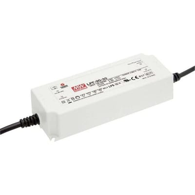 MEAN WELL LPF-90-24 LED-driver, LED-transformator Constante spanning, Constante stroomsterkte 90 W 3.75 A 14.4 - 24 V/DC Niet dimbaar, PFC-schakeling,