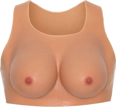 Hidden Desire - Alter Ego Wearable Breast Top C-Cup Flesh