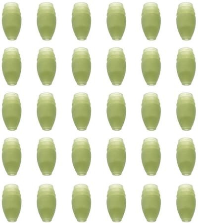 Dailygoods- Rubber Connectors 30x Groen - Elastische Connectoren - Duurzaam Rubber - Veilig Vergrendelingsmechanisme - Geschikt voor Visgerei - Afmetingen 11x5.5mm - Stopper