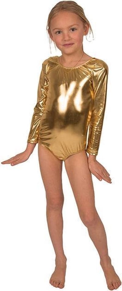 Gympakje Kind Goud - Maat 116