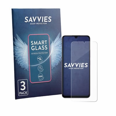 3 Stuks Savvies Screenprotector - geschikt voor Xiaomi Redmi A4 - beschermfolie glas transparant