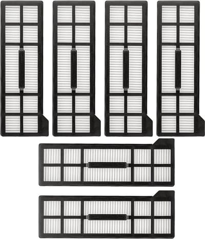 Wasbaar filter geschikt voor EUFY X10 Pro Omni Robotstofzuiger - Vervanging - 6 stuks