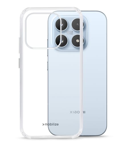 Mobilize Doorzichtig Hoesje geschikt voor Xiaomi 17 Telefoonhoesje Flexibel TPU | Mobilize Gelly Case Backcover | Doorzichtig Telefoonhoesje 17 | 17 Case | Back Cover - Transparant