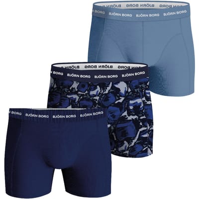 Björn Borg Cotton Stretch Boxershorts Heren (3-pack) - Maat L