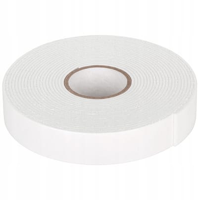 Rebel Dubbelzijdige Schuimtape 1,5mm x 20mm x 5m Wit