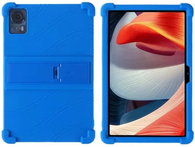 EtuiTab T30 Serie - Siliconen Tablethoes - 11 inch - Blauw - Stevige Bescherming