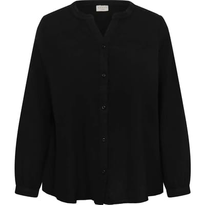 Dameshemd met lange mouwen KAFFE Curve Nana