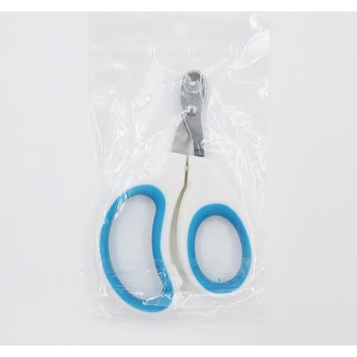 Coupe-ongles professionnel pour chat et petit chien, coupe-griffes en acier inoxydable pour chiot, toilettage des ongles pour animaux de compagnie bleu