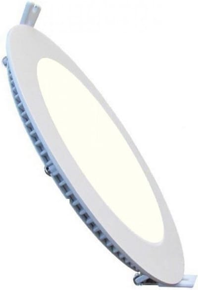 LED Downlight Inbouwspot - Kingtron Thin - 15W 1440lm 120° Bundelhoek - Natuurlijk Wit 4000K - IP40 - Rond - Wit - Ø198mm Buitenmaat - Ø175mm Zaagmaat