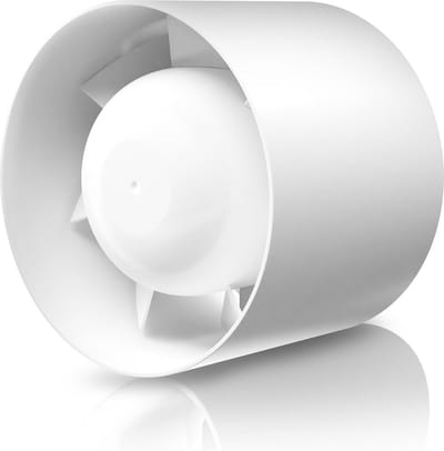 Axiale Kanaalventilator voor Afzuiging Ø100 mm - Geschikt voor Diverse Ruimtes