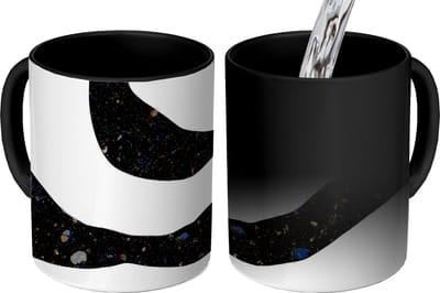 Magische Mok - Foto op Warmte Mokken - Koffiemok - Abstract - Minimalisme - Design - Magic Mok - Beker - 350 ML - Theemok