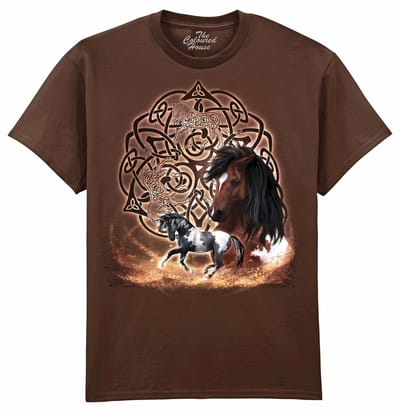 Paarden Celtic Horse The Coloured House T-shirt M