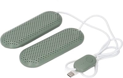 Schoenen Droger met Deodorizer, USB Aansluiting, Tijdfunctie en Keramische Elementen voor Volwassenen en Reizen