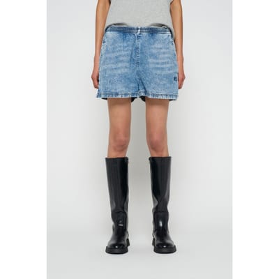 10DAYS Flowy Shorts Blue Denim Größe: XS | Kurze Sporthosen Outlet | Damen | Blau