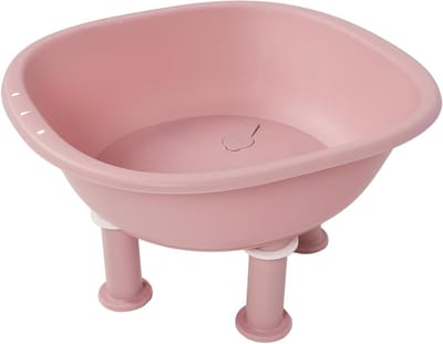 Dailygoods- Zwangerschapsbidet Draagbaar Ontwerp - Zitbad - Antislip - Duurzaam Materiaal - Afgesloten Afvoeruitlaat - Verhoogd Ontwerp voor Comfort