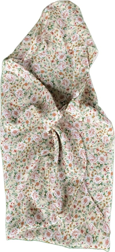 Cateu Rosie Baby Omslagdoek Beige Mini - Wikkeldeken - Badcape - Hydrofiele doek