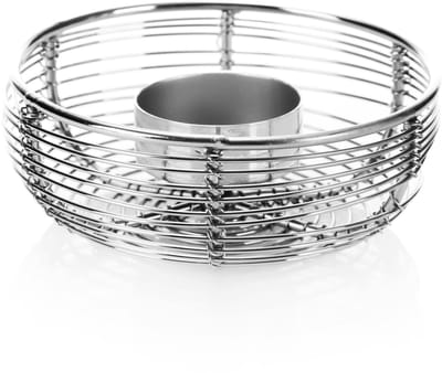 Dailygoods- Theelichthouder Decoratief - Metalen Kandelaar - Komvorm - Gezellige Sfeer - 1 Stuk - Robuust en Krasvast