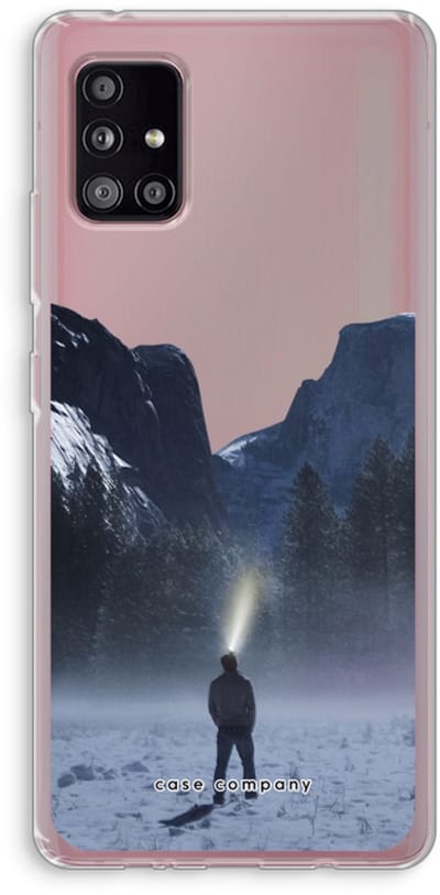 Case Company® - Hoesje geschikt voor Samsung Galaxy A51 5G hoesje - Wanderlust - Soft Cover Telefoonhoesje - Bescherming aan alle Kanten en Schermrand