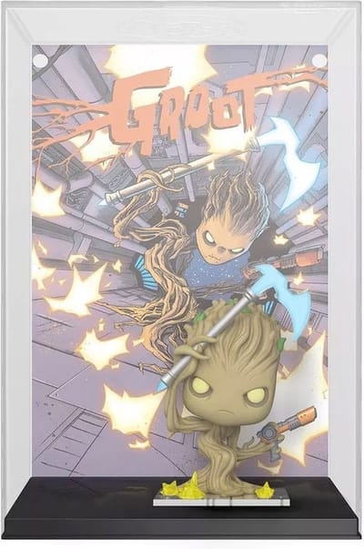 Funko Guardians Of The Galaxy - POP! Comic Cover Groot 9 cm Verzamelfiguur - Multicolours