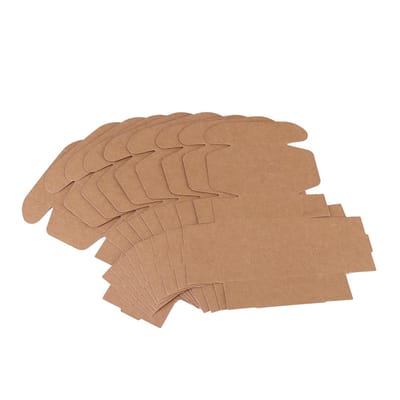 10 pièces/paquet Boîte en Papier Brun pour Savon Fait Main Cadeau de Fête Faveurs de Mariage Emballage de Bonbons