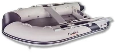 Hollex by Hibo Rubberboot 2.00 Airdeck Lichtgrijs | HO200AIRGR