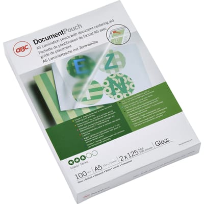 GBC Lamineerhoezen A5 - 250 micron - 100 st.
