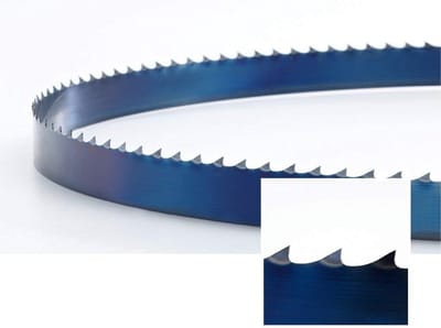 Bandzaagblad HSS M42 - Lintzaagblad Metaal - Metaal Zagen - Industriële Kwaliteit - 1325 x 13 x 065 mm - Blauw
