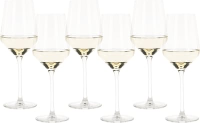 Vinata Wijnglazen Set 42 cl - 6 stuks - Wijnglazen - Wijnglas kristal