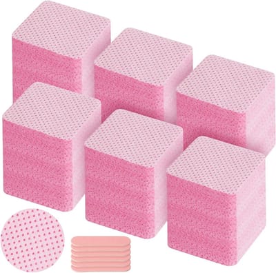 Lintvrije Nagel Wipes 720 Stuks voor Gel Verwijdering, Zachte Pads met Vijl, Absorberende Nagellak Verwijder Pads en Nagel Art Tools