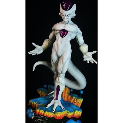 Dragon Ball 27cm/10.63inch Anime Z Figurine de Frieza Forme Finale Figurine de Frieza PVC Figurines d'Action Modèle de Collection Jouets white