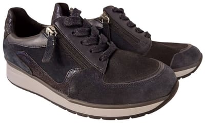 Gabor -Dames - blauw donker - sneakers - maat 37.5